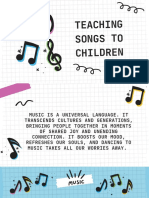 Teaching Songs To Children