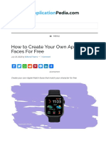Applicationpedia Create Your Own Apple Watch Faces