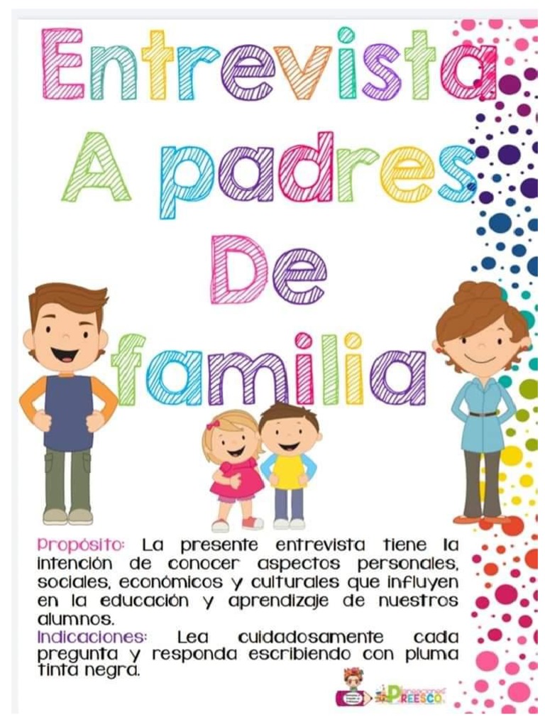 ENTREVISTA A PADRES PDF