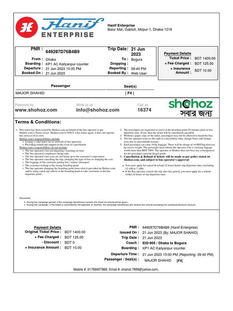 TICKET202306211118091714054 | PDF | Bus | Fee, image size:768x1024