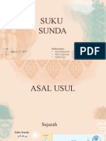 Multikultur Suku Sunda