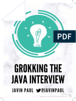 Grokking Java Interview Sample