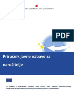 Priručnik Javne Nabave Za Naručitelje