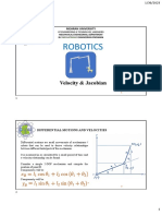 06 Robotics 19MTE Forwarded Velocities and Jacobian