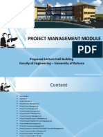 PM Module For Large Scale Projects (Approximately Above 600 Million)