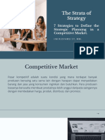 The Strata of Strategy - 7 Strategies To Define The Strategic Planning in A Competitive Market