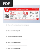 Airline Boarding Announcement Scripts | PDF | Aviation Accidents And ...