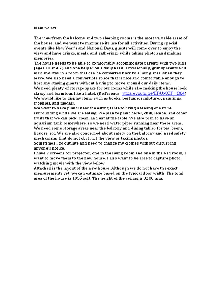 New house design main points pdf