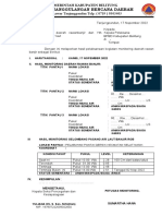 Form A1. Laporan Harian Monitoring Area Rawan Banjir