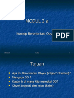 Modul 2a PBO I-Konsep OO