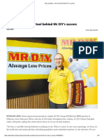 Data Analytics The Tool Behind MR DIY's Success Business Model