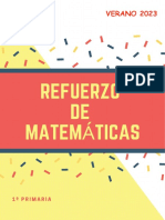 Matemáticas Verano 2023