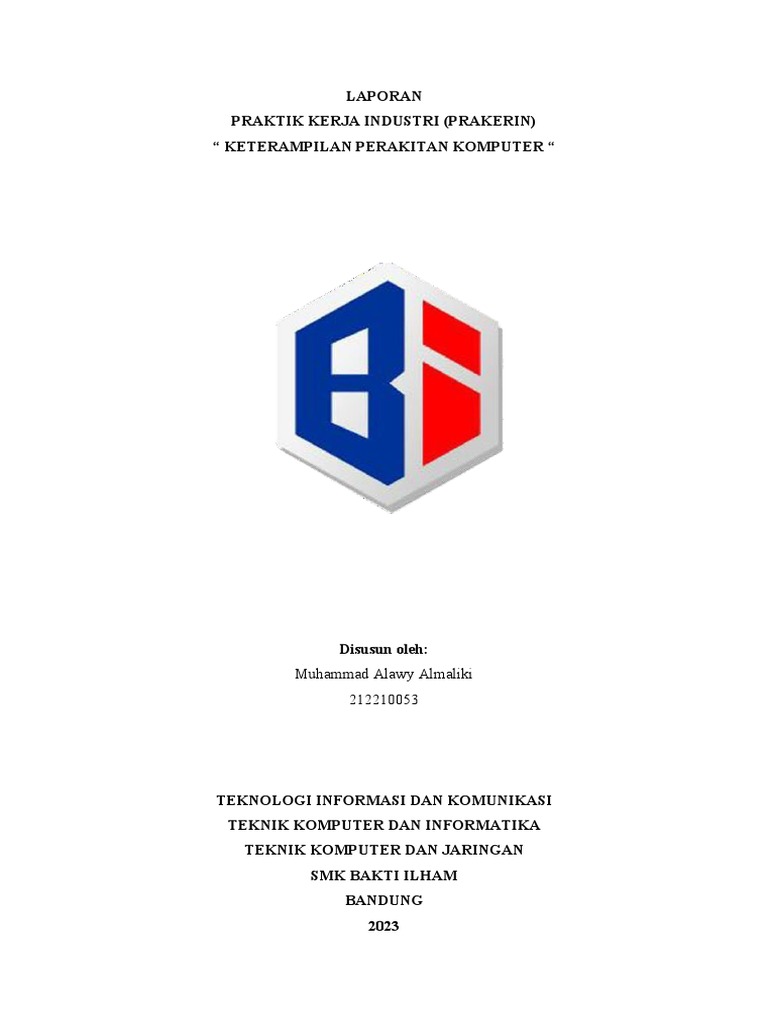 Laporan Praktikum Perakitan Komputer | PDF