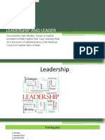 Training Leadership - Fr.en