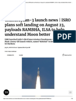 Chandrayaan 3 Launched