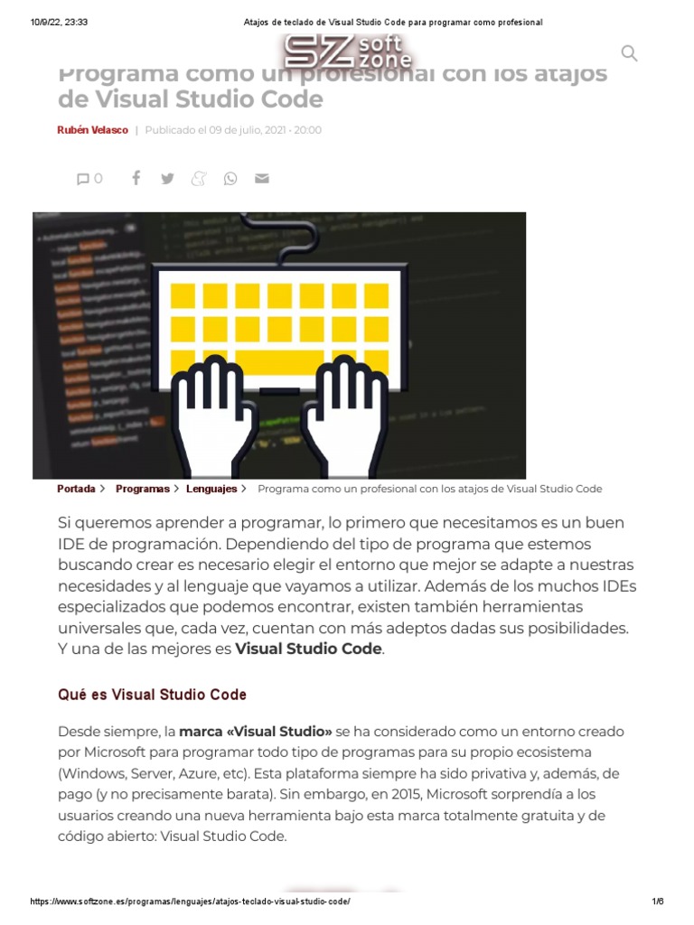 Atajos de Teclado de Visual Studio Code para Programar Como Profesional ...