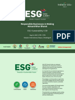 Brochure Esg Summit 2023 Raipur