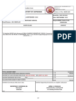 CBR, Rci and Summary Sept 2022