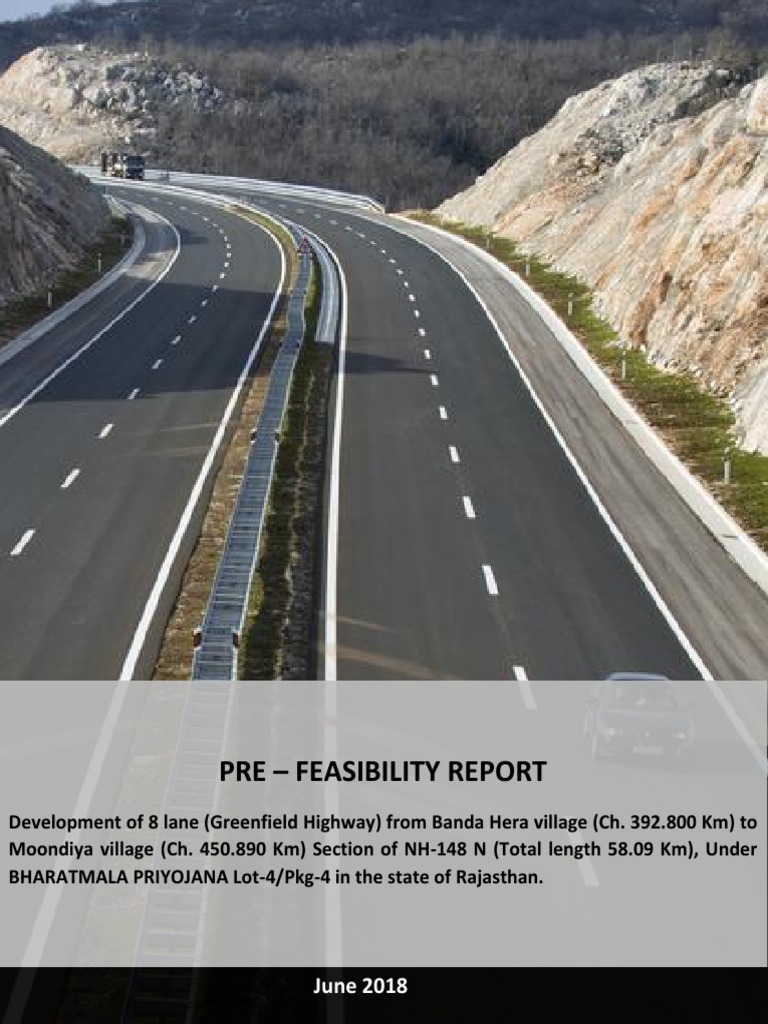 Pre-Feasibility Report - 2018 (Sample) | PDF