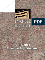 Marble Institute of America Importer Membership Directory