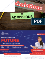 Admissions 2 August 2023 Aman PBK Wazirgi