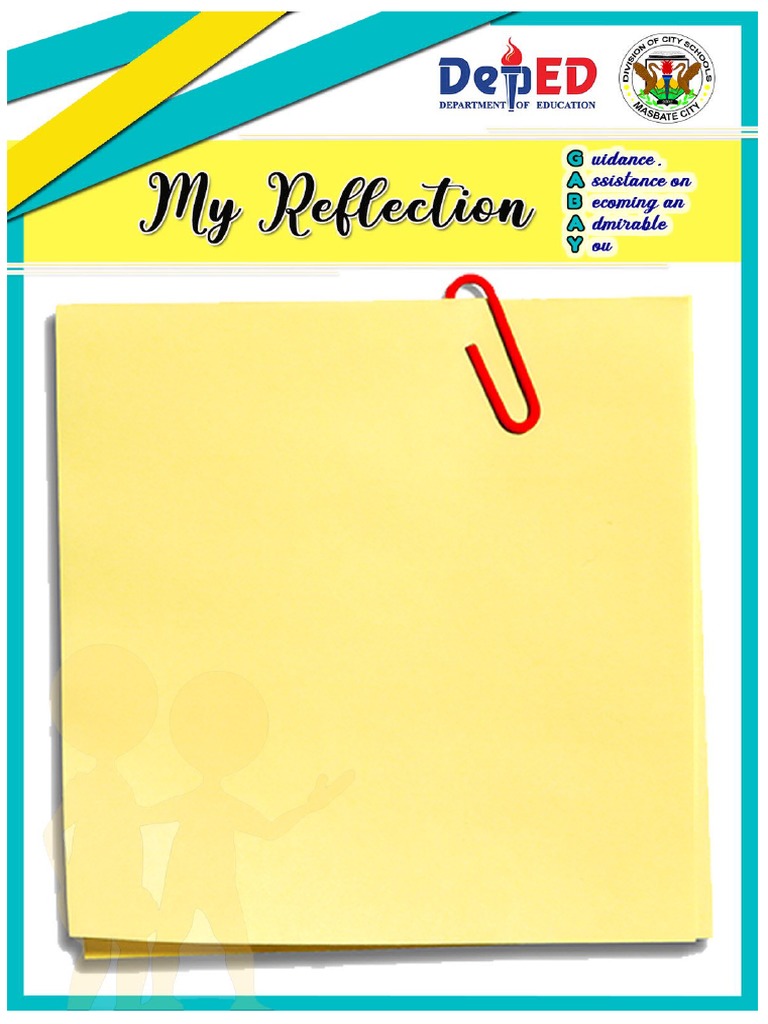 My Reflection Template Pdf