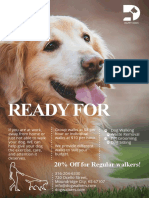 Dog Walker Leaflet Template