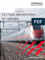 Dry-Type Transformers For Railways Brochure A4 - vFINAL
