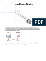 Attenuation of An Ultrasonic Sound Beam Can Be Described As The Decrease in Intensity Representing A Loss of Energy