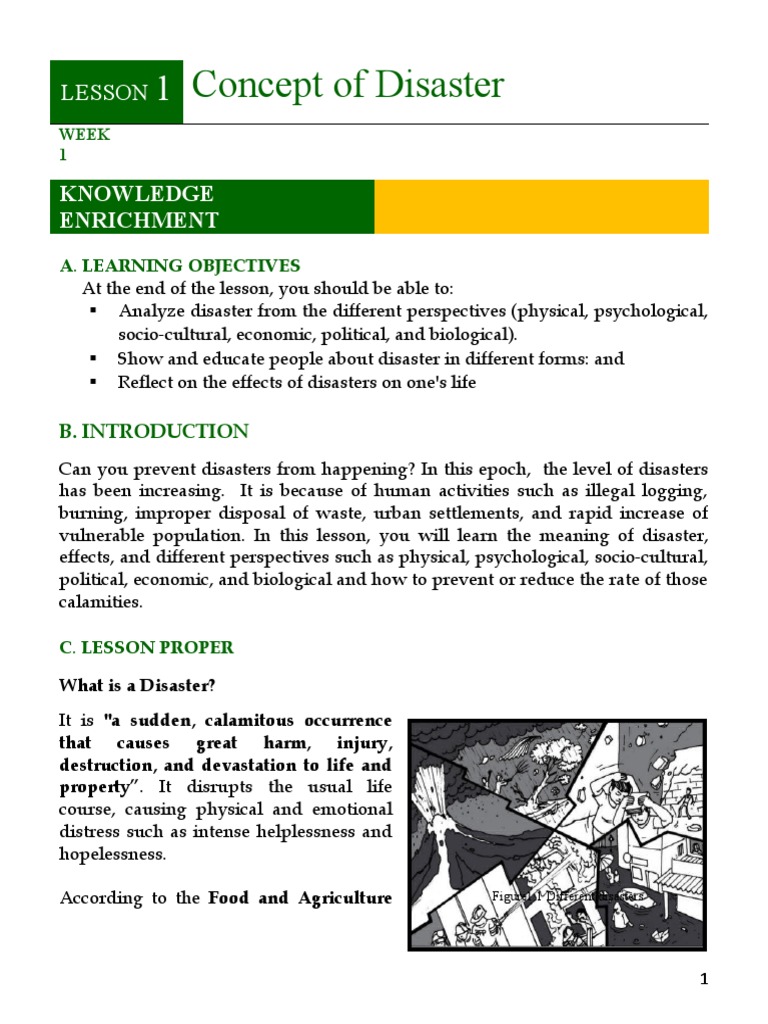 Week 1 4 Drrr Download Free Pdf Hazards Natural Disasters