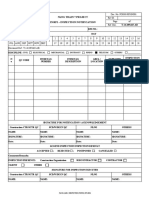 RFI Form - Piping Material Receiving