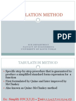 Viii - Tabulation Method