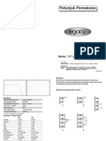 Petunjuk Pemakaian: Model: 12" LG-12386-2 SPARTA