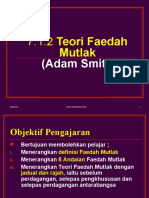 7.1.2 Teori Faedah Mutlak