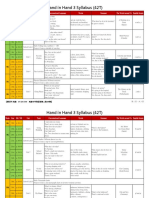 Hand in Hand 3 (42T) Lesson Plan