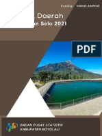 Statistik Daerah Kecamatan Selo 2021