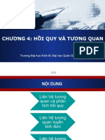 Chương 4 - Phân Tích H I Quy Và Tương Quan