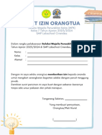 Surat Izin Orangtua MPK