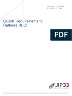 Quality Reqs For Batteries - S-740Qv2020-12