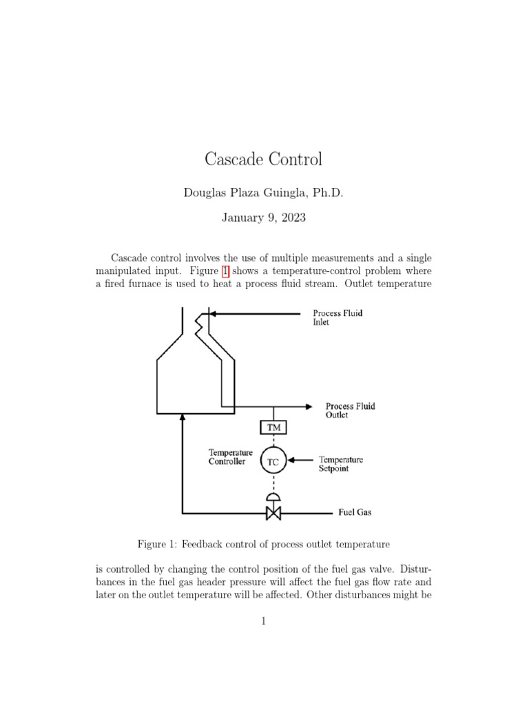 Cascade Control PDF
