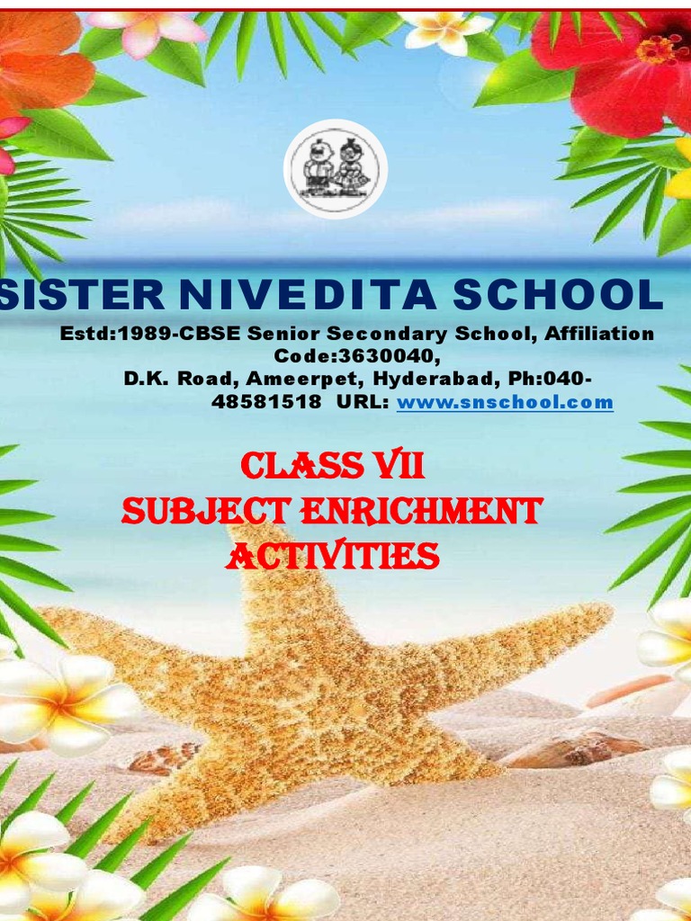 Class 7 Subject Enrichment Activities | PDF