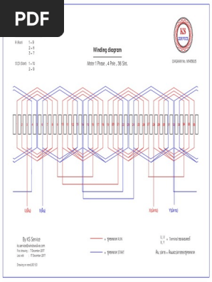 How To Draw Winding Diagram