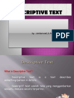 Descriptive Text