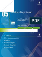 5 - Analisis Keputusan