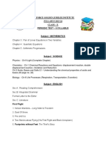 Class-10-PT-2 Syllabus