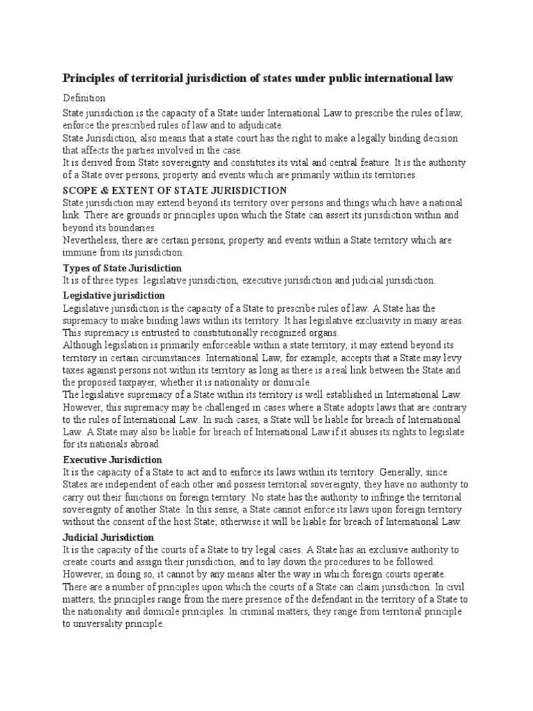 Recognition Under Public International Law