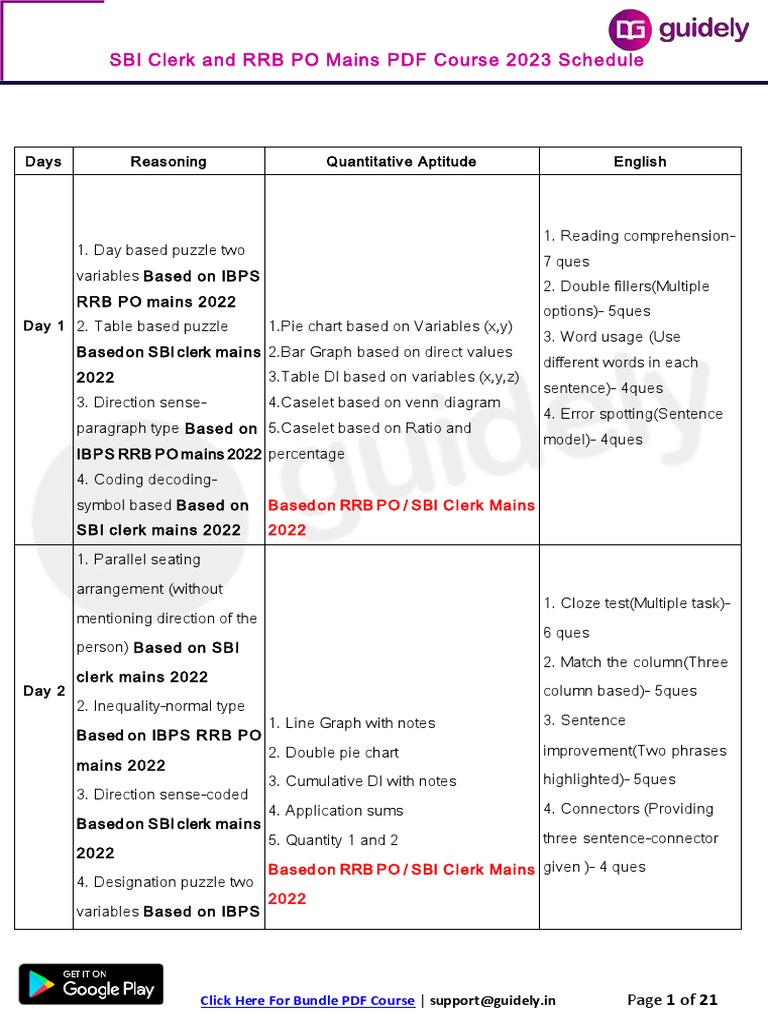 sbi-clerk-and-rrb-po-mains-pdf-course-2023-schedule-days-reasoning