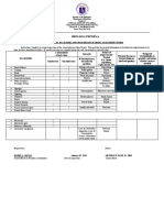 BE Form 1 PHYSICAL FACILITIES AND MAINTENANCE NEEDS ASSESSMENT FORM