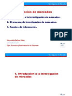 La Investigación de Mercados