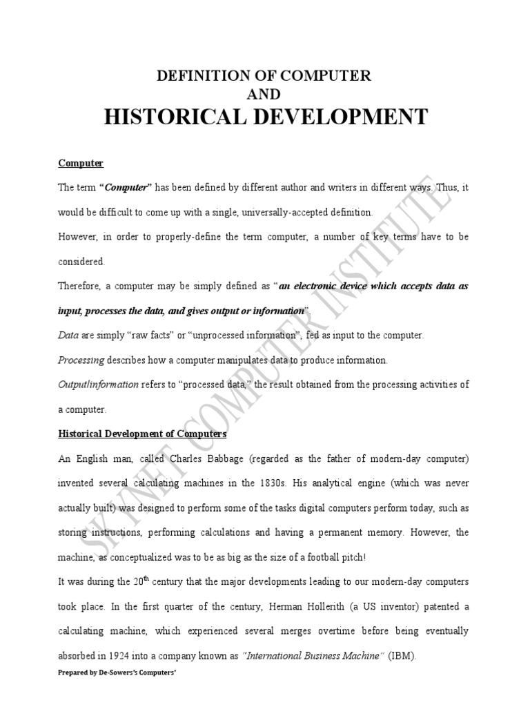 Course Handout Original | PDF